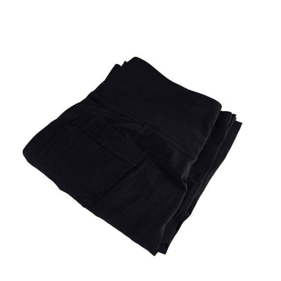 Prana Pants - Prana Womens Small Black (27x32) Stretch Pocket Wide Leg Leggings